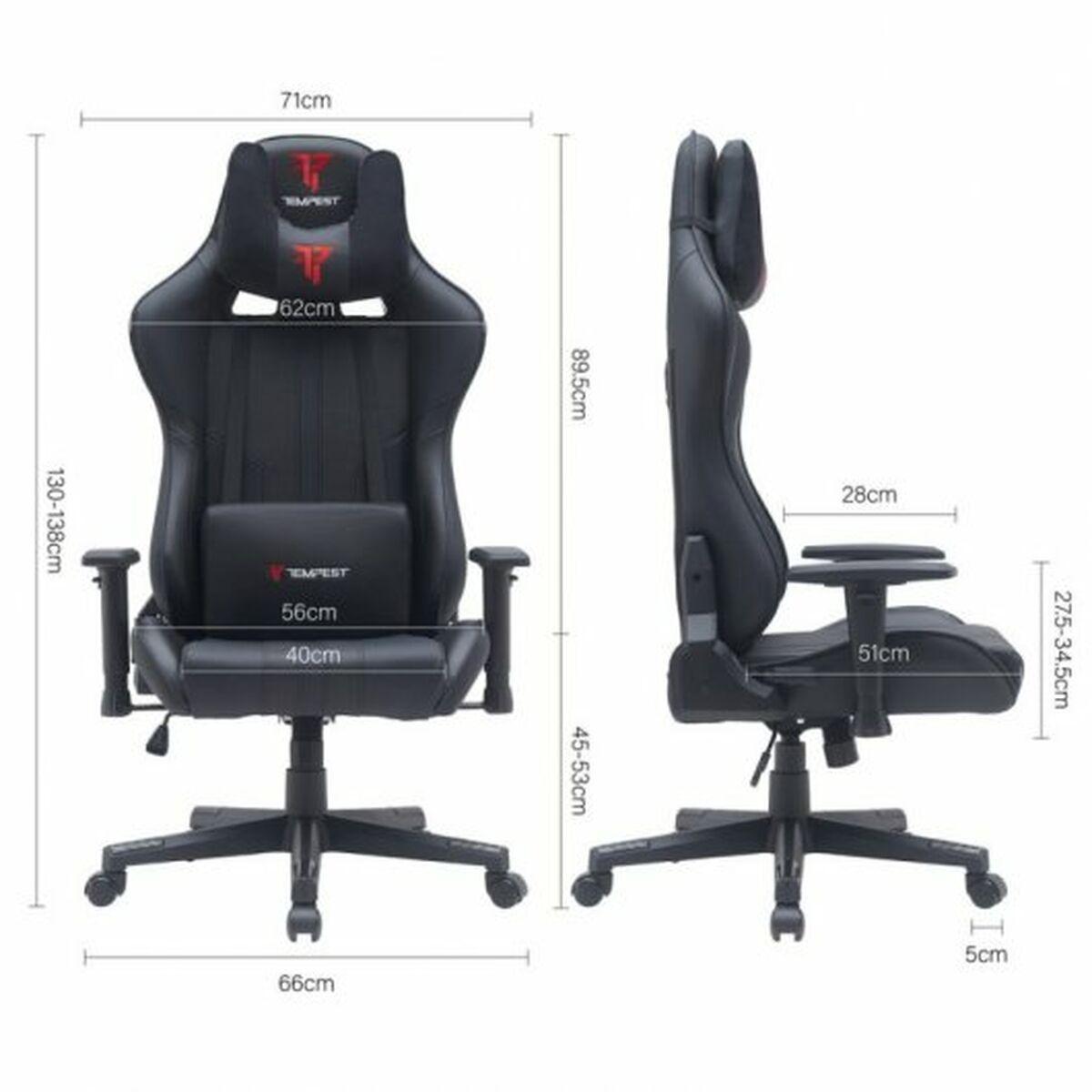 Silla Gaming Tempest Bigboy  Negro