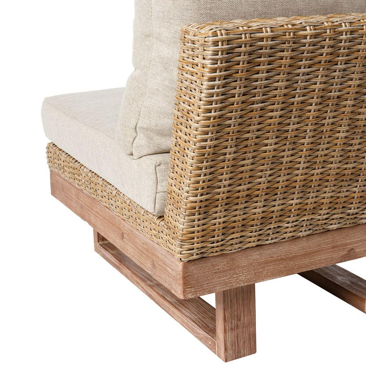 Sofá de Jardín Patsy Modular Madera Ratán 66 x 89 x 64,5 cm