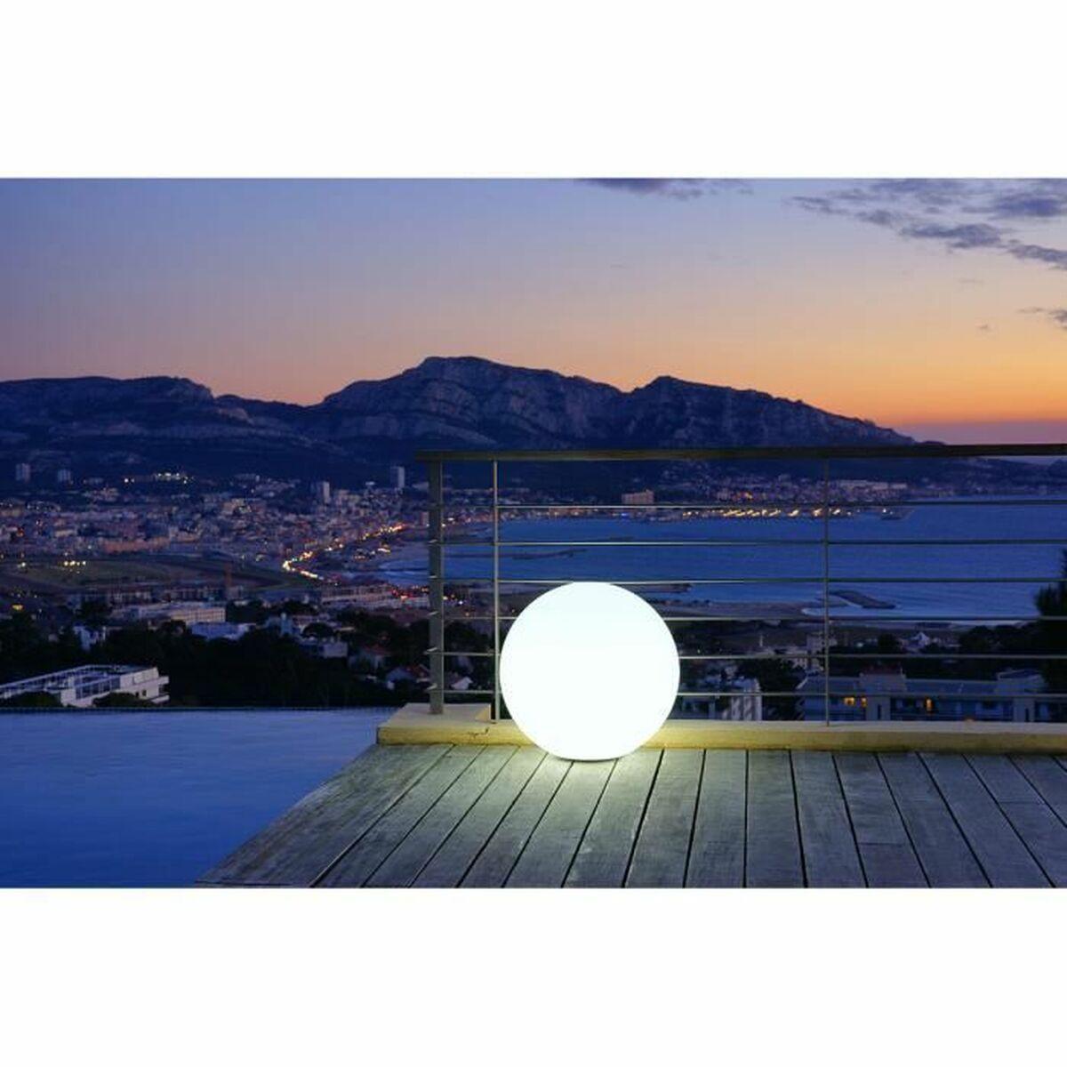Bola con Luz para Exterior Lumisky Bobby Blanco Ø 60 cm E27