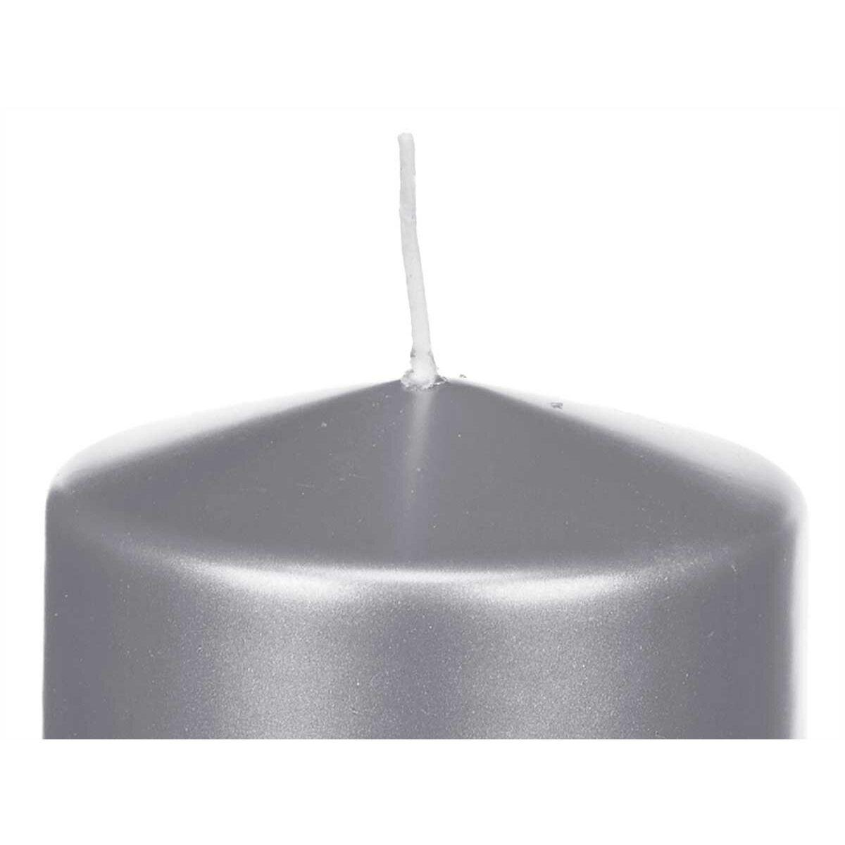 Vela Acorde 92543 Plateado 9 x 10 x 9 cm (12 Unidades)