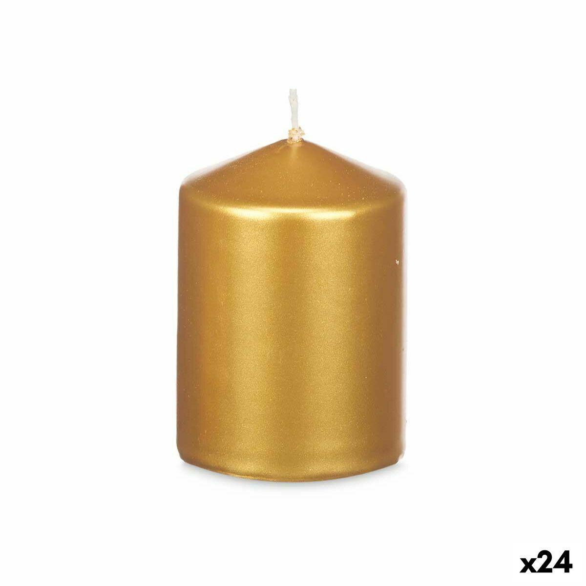 Vela Acorde 92534 Dorado 7 x 10 x 7 cm (24 Unidades)