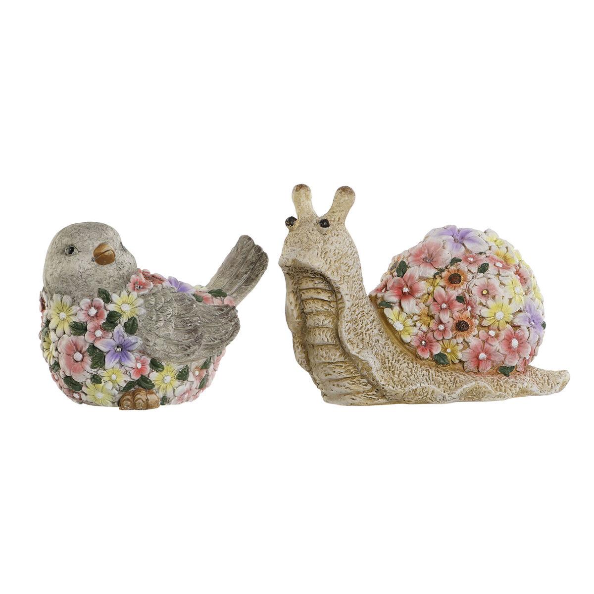 Figura Decorativa para Jardín Home ESPRIT Magnesio 30 x 20 x 28 cm (2 Unidades)