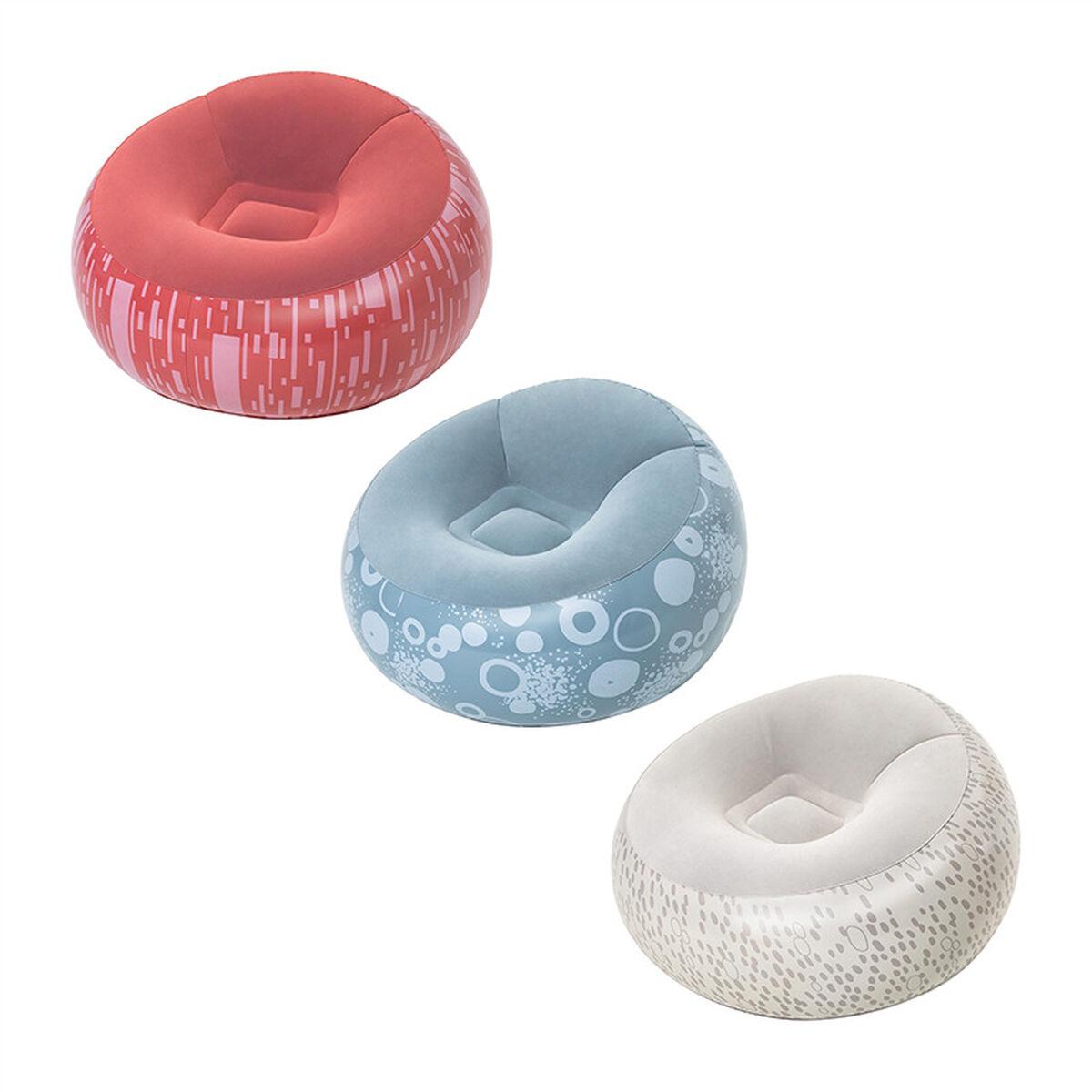 Bestway Sillon Hinchable Gigante Fashion Color Surtido 112x112x66 cm Interior 75052