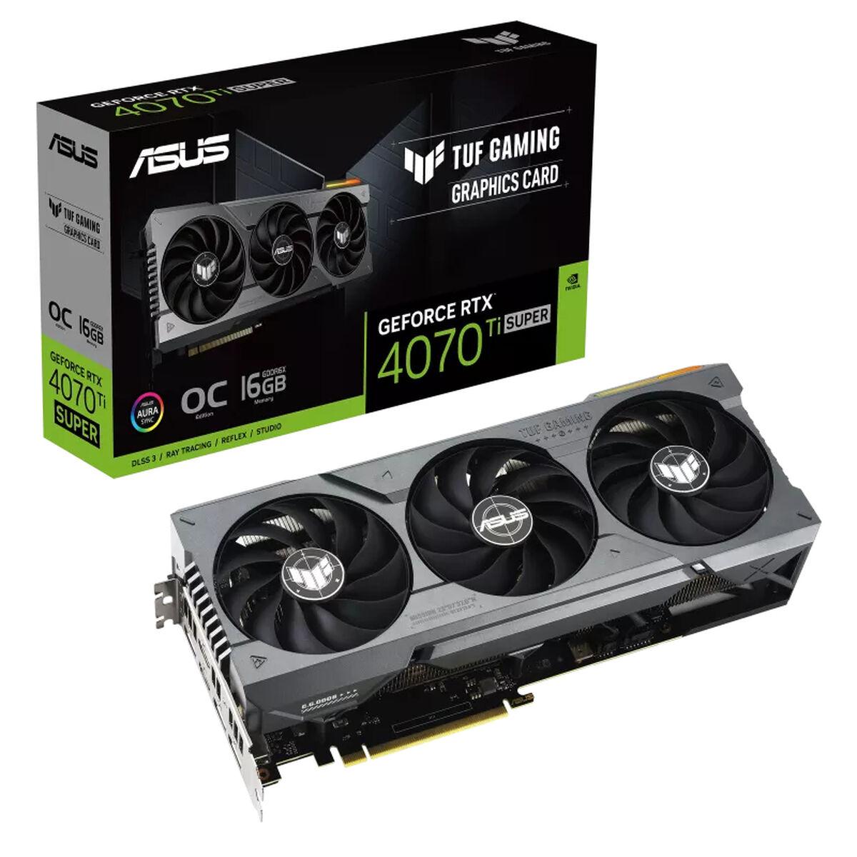 Tarjeta Gráfica Asus GeForce RTX 4070 Ti SUPER OC Edition GDDR6X GEFORCE RTX 4070 TI SUPER 16 GB