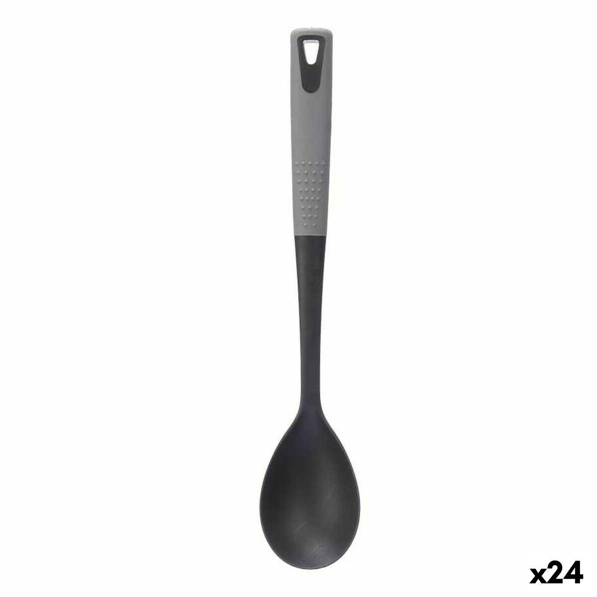 Cucharón Negro Gris TPR PBT 6,5 x 34 x 2 cm (24 Unidades)