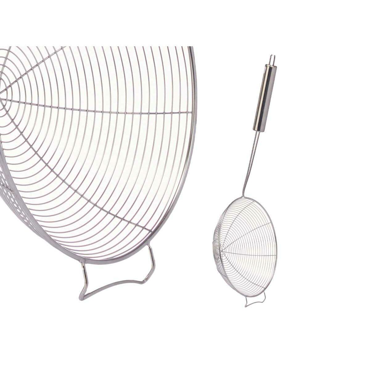 Espumadera Kinvara KT121117A-17.5CM Acero Inoxidable 17 x 44,5 x 6 cm (24 Unidades)