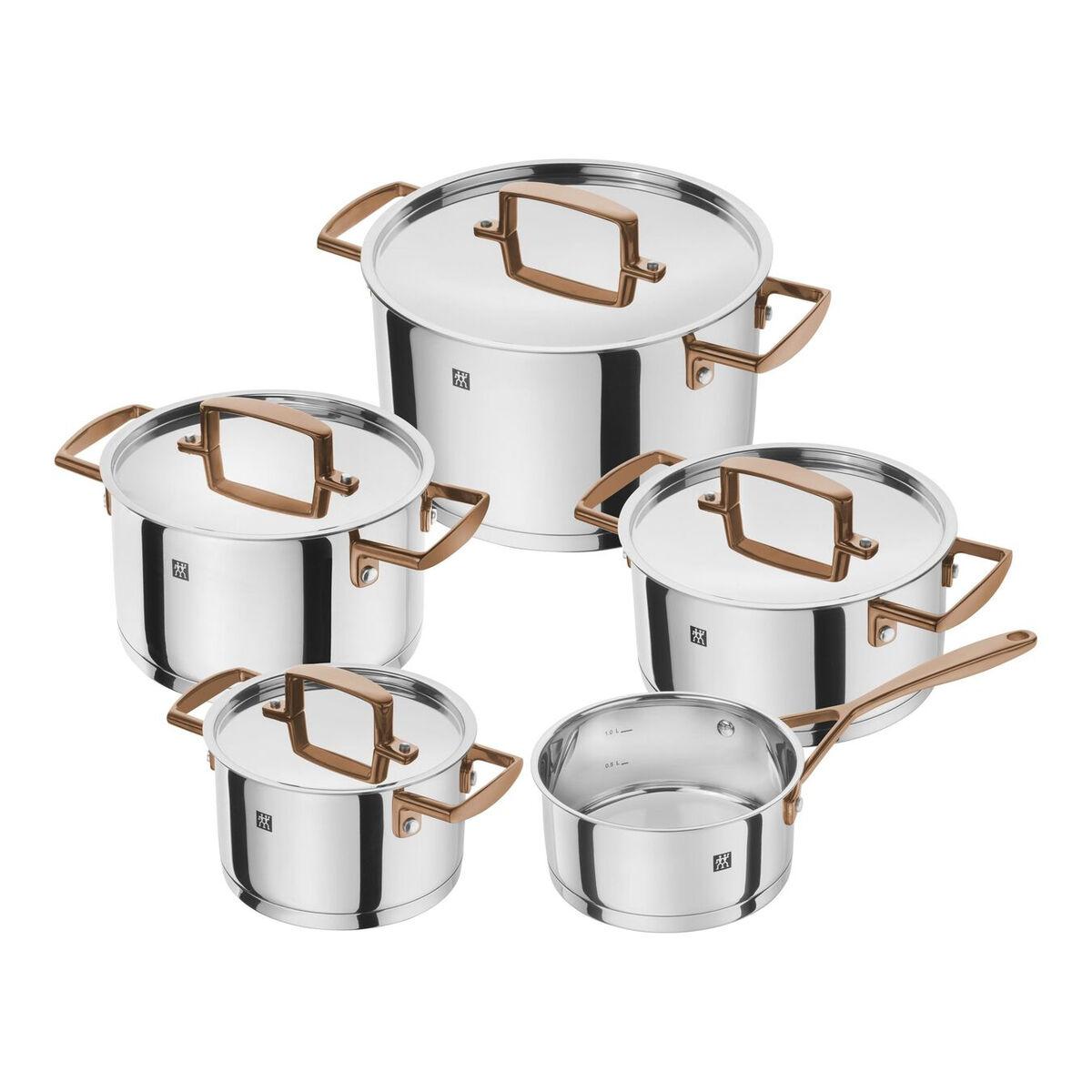 Batería de Cocina Zwilling Bellasera Dorado Acero 5 Piezas (5 Unidades)