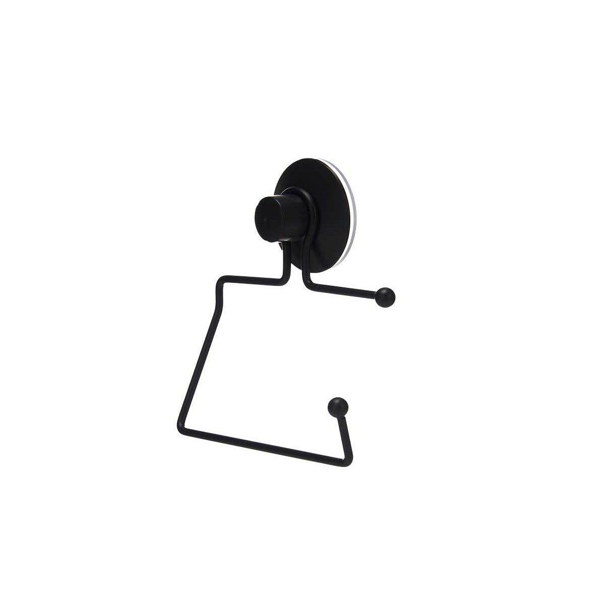 Portarrollos de Papel Higiénico Berilo W3100-12P Negro Acero ABS 12 x 14 x 3,5 cm (12 Unidades)