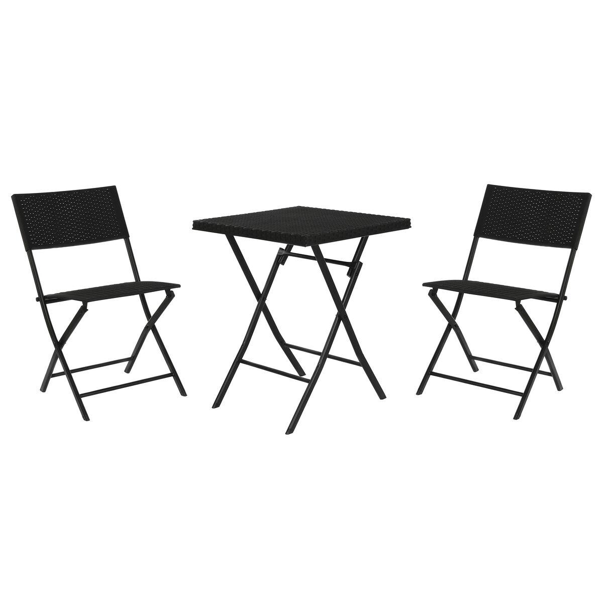 Muebles de Jardín Home ESPRIT Negro 58 x 58 x 71,5 cm