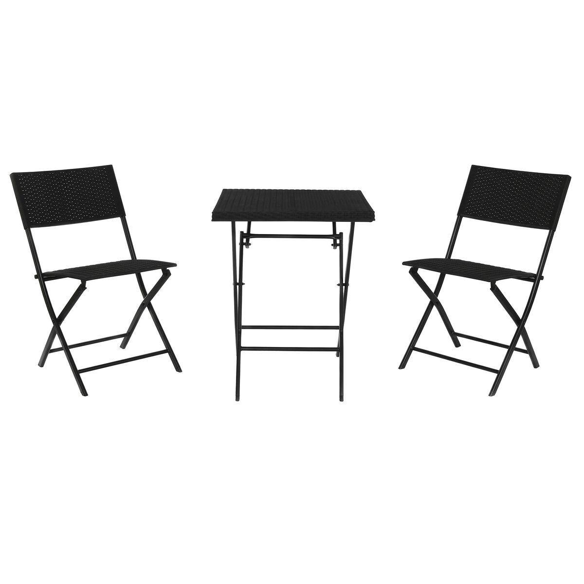 Muebles de Jardín Home ESPRIT Negro 58 x 58 x 71,5 cm
