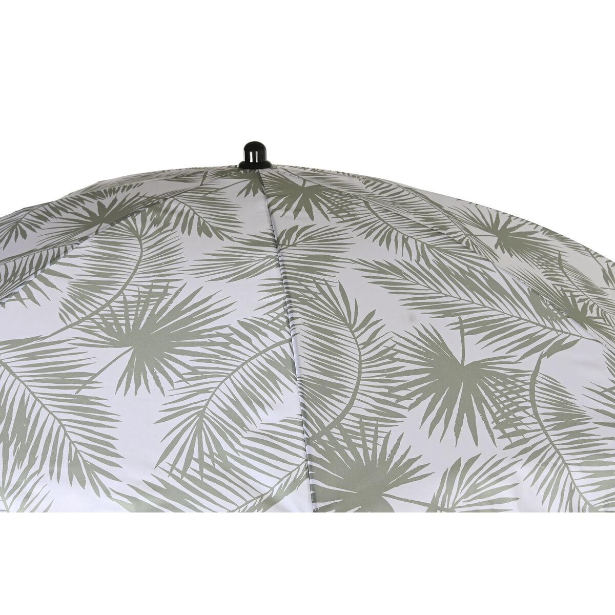 Sombrilla Home ESPRIT Blanco Verde Acero 180 x 180 x 1 cm