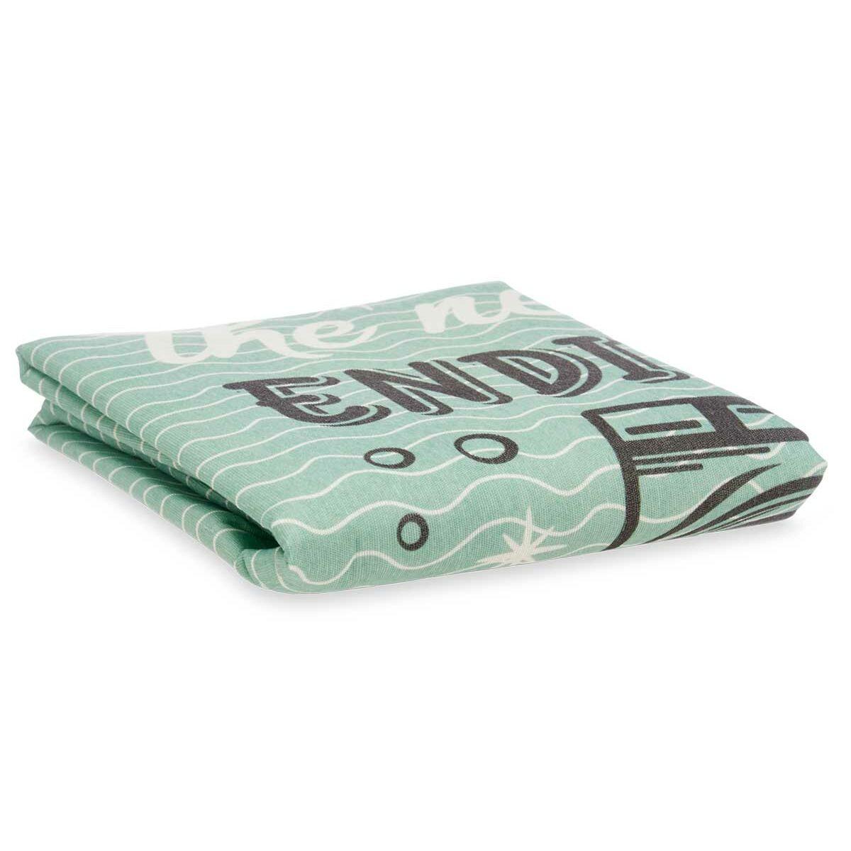 Funda Para Tabla de Planchar Kipit 140X50-CYCLE Verde 140 x 50 cm Lavadora (8 Unidades)