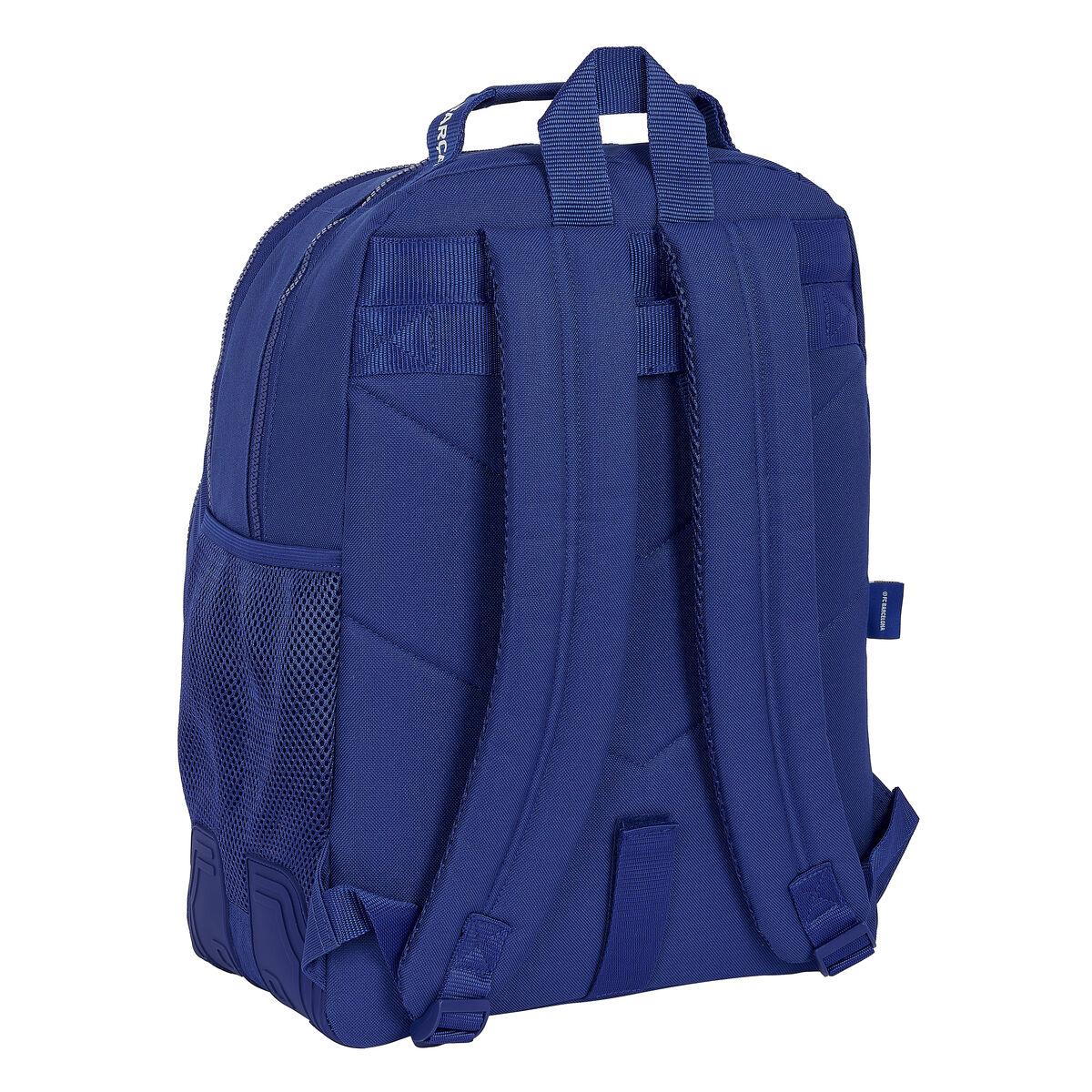 Mochila Escolar F.C. Barcelona Azul marino 32 x 42 x 15 cm