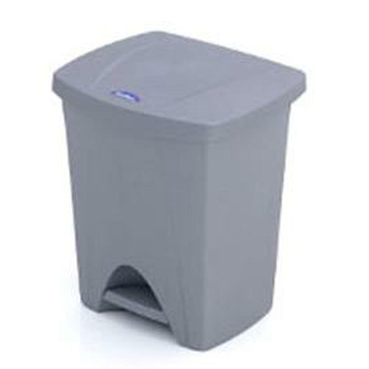 Papelera Gris Rectangular 25 L