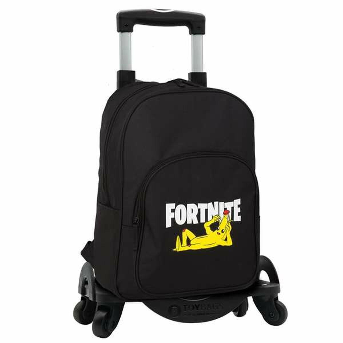 Mochila escolar fortnite con ruedas deals
