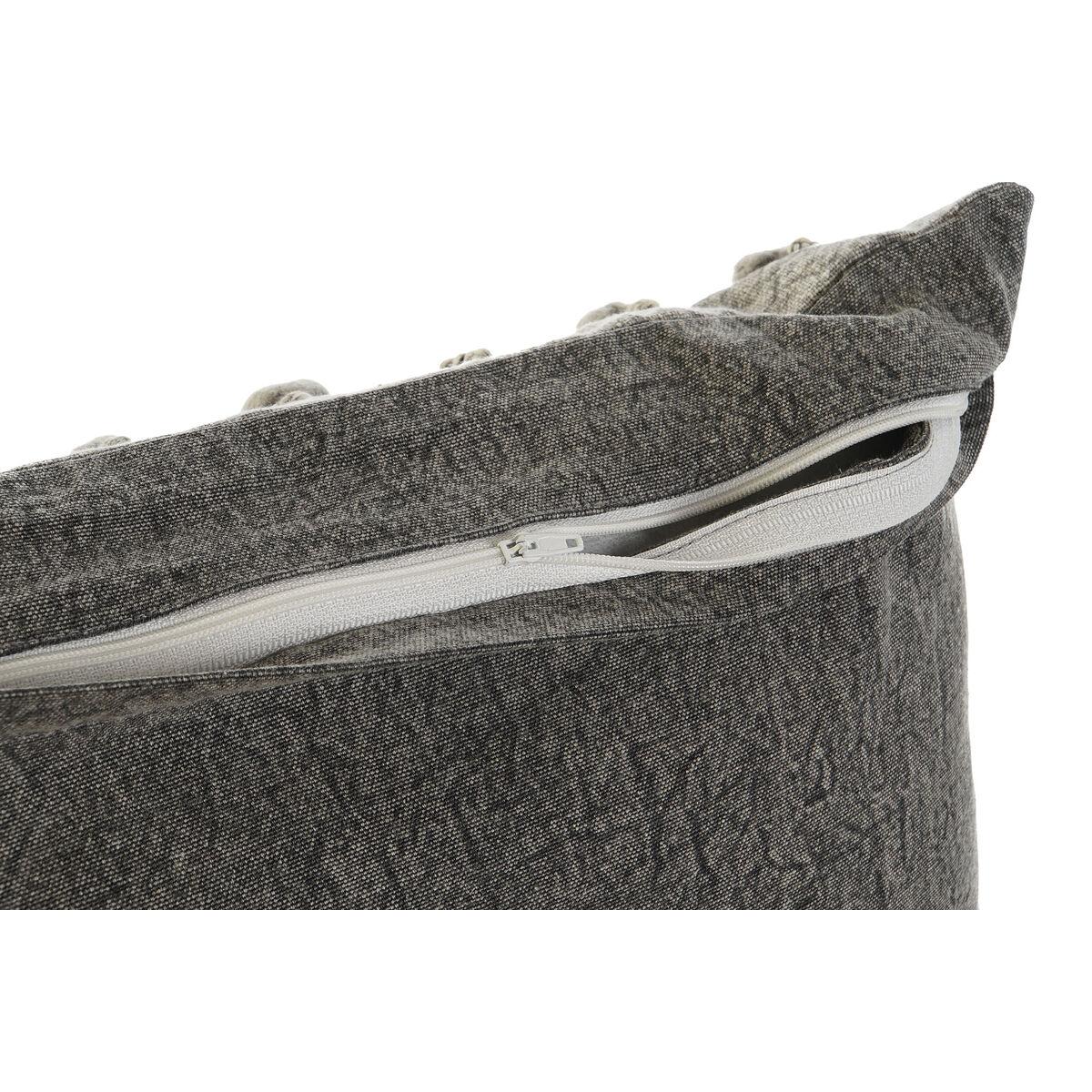 Cojín Home ESPRIT Gris claro 50 x 15 x 30 cm