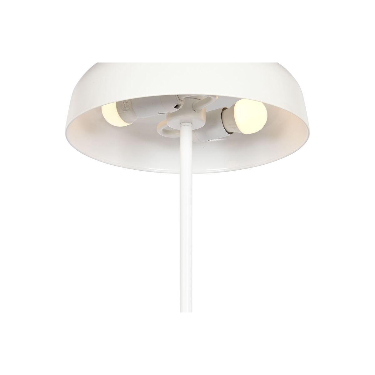 Lámpara de Pie Home ESPRIT Blanco Metal 50 W 220 V 30 x 30 x 150 cm