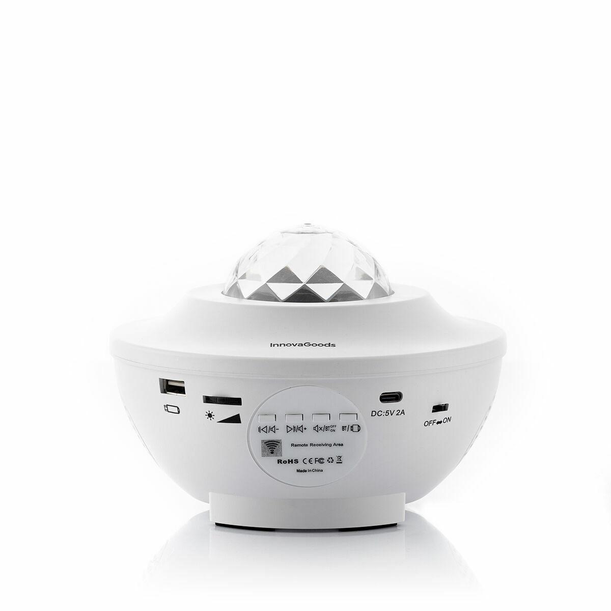Proyector de Estrellas LED y Láser con Altavoz Sedlay InnovaGoods Multicolor (Reacondicionado A)