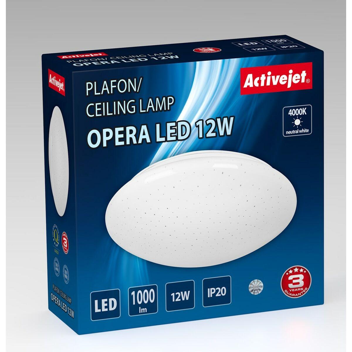 Lámpara de Techo Activejet AJE-OPERA 12W Blanco 80 12 W