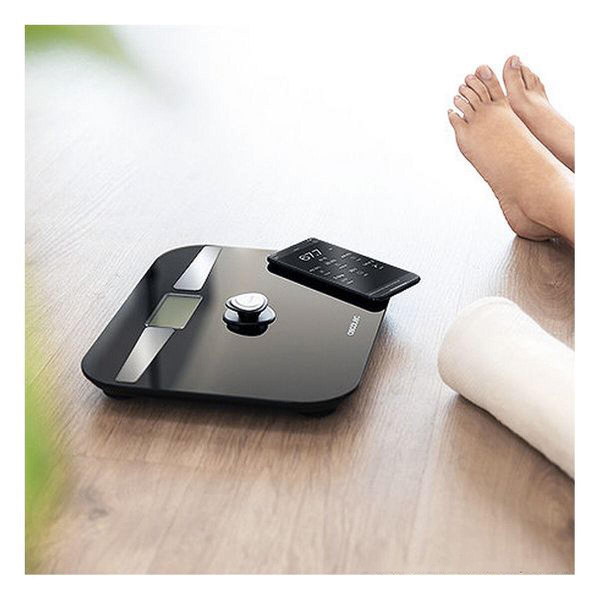 Báscula Digital de Baño Cecotec 	SURFACE PRECISION 10200 SMART HEALTHY LCD Bluetooth 180 kg Negro Cristal Templado 180 kg