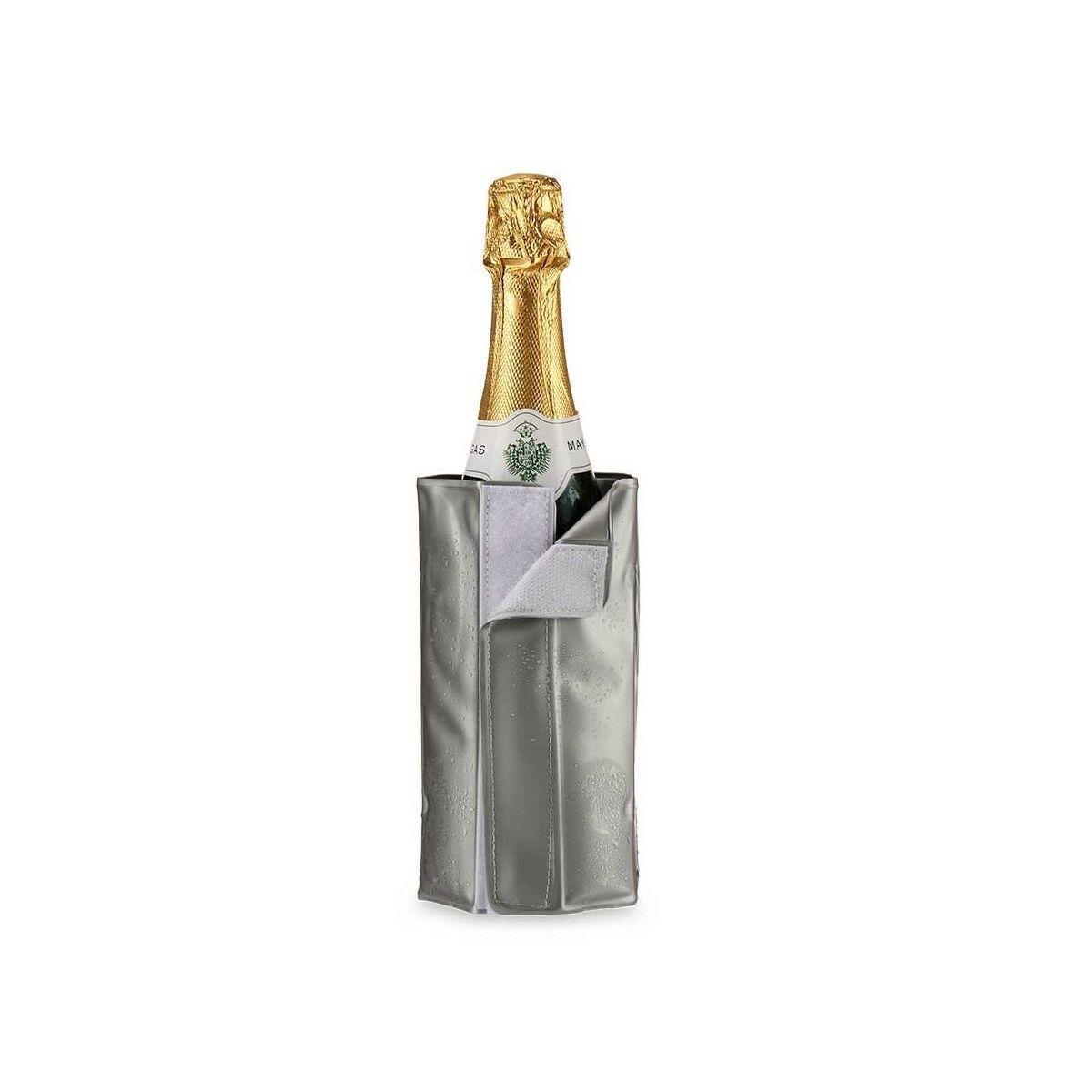 Enfriador de Botellas Kinvara 55027 Gris PVC 18,5 x 2,5 x 8,5 cm (12 Unidades)