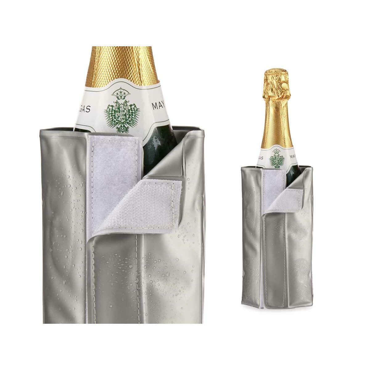 Enfriador de Botellas Kinvara 55027 Gris PVC 18,5 x 2,5 x 8,5 cm (12 Unidades)