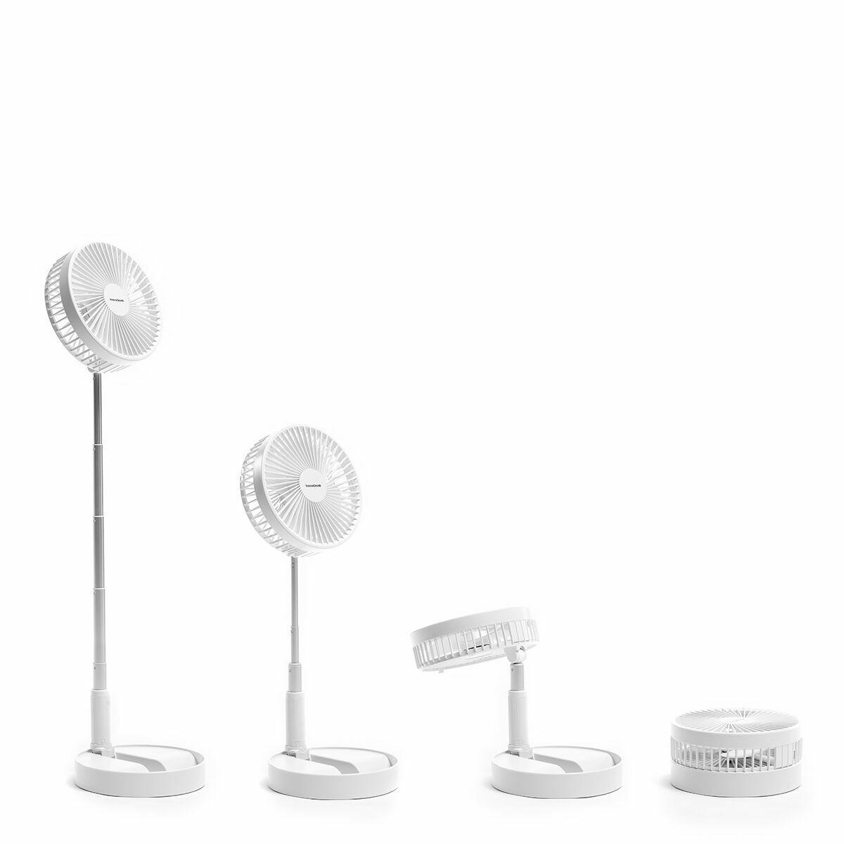 Ventilador Recargable Plegable 3 en 1 Fandle InnovaGoods Ø7,7 7200 mAh