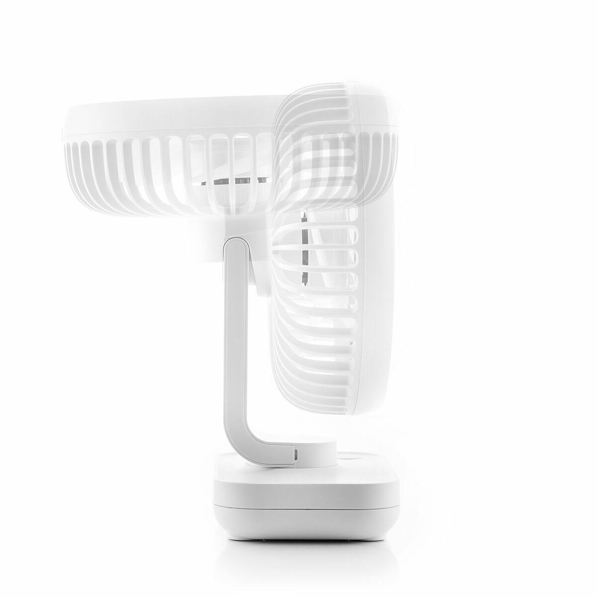 Ventilador de Escritorio Recargable Fanrec InnovaGoods Ø5,4 3600 mAh / 13,3 W