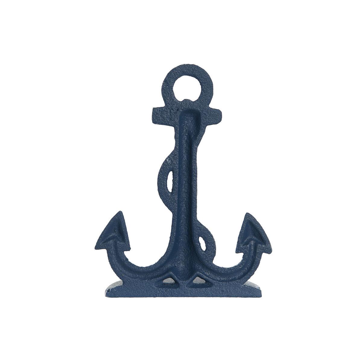 Sujetador de puerta Home ESPRIT Hierro 13 x 7,5 x 17,5 cm Ancla