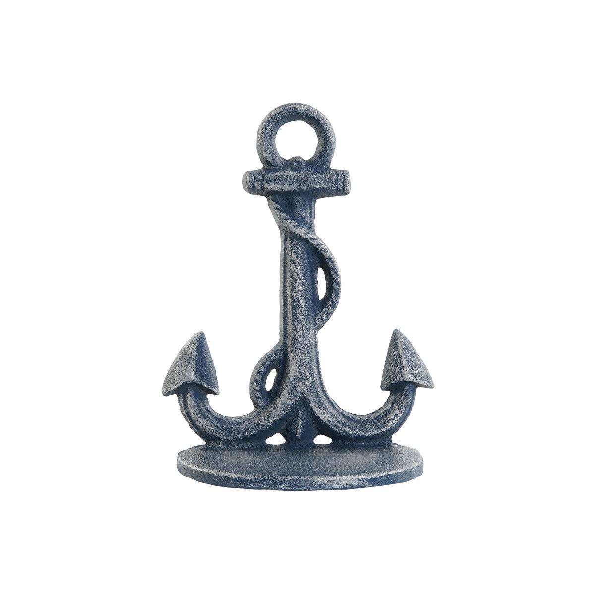 Sujetador de puerta Home ESPRIT Hierro 13 x 7,5 x 17,5 cm Ancla