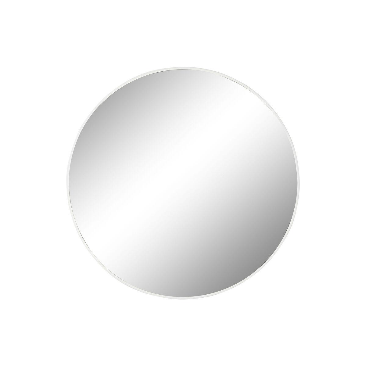 Espejo de pared Home ESPRIT Blanco Metal Espejo Moderno 120 x 2 x 120 cm