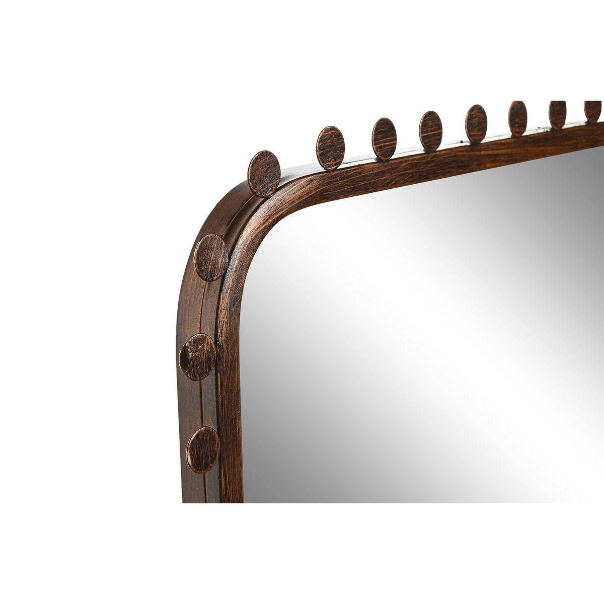 Espejo de pared Home ESPRIT Negro Dorado Neoclásico 44 x 2,5 x 64 cm