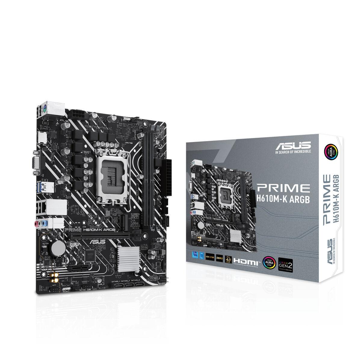 Placa Base Asus  H610M-K ARGB LGA 1700