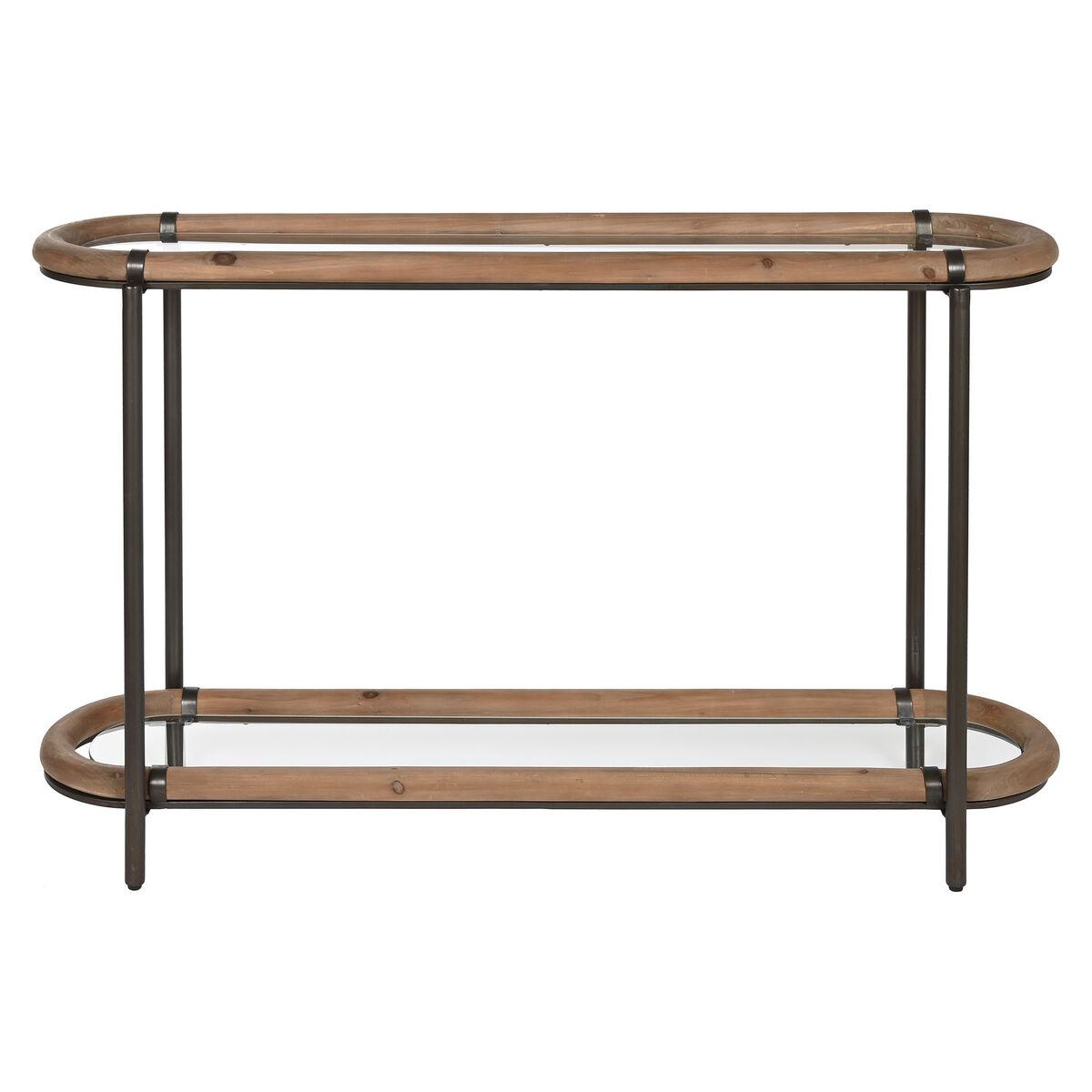 Recibidor Home ESPRIT Negro 131 x 36 x 81 cm