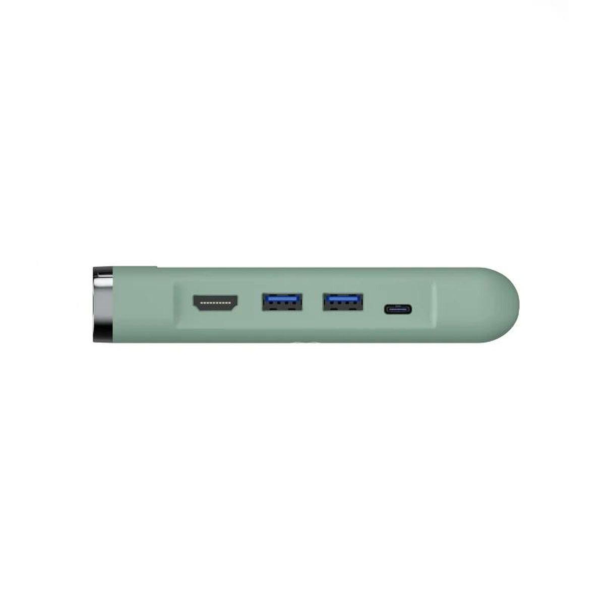 Hub USB-C 4 Puertos Ewent ew1148