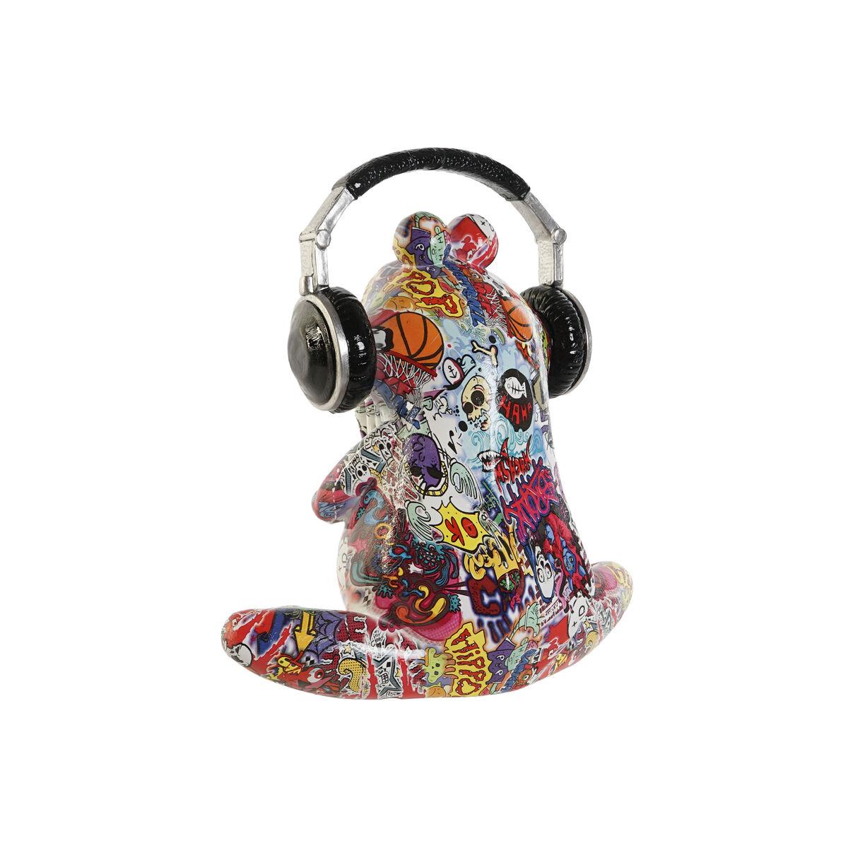 Figura Decorativa Home ESPRIT Multicolor Rana 27 x 18 x 29 cm