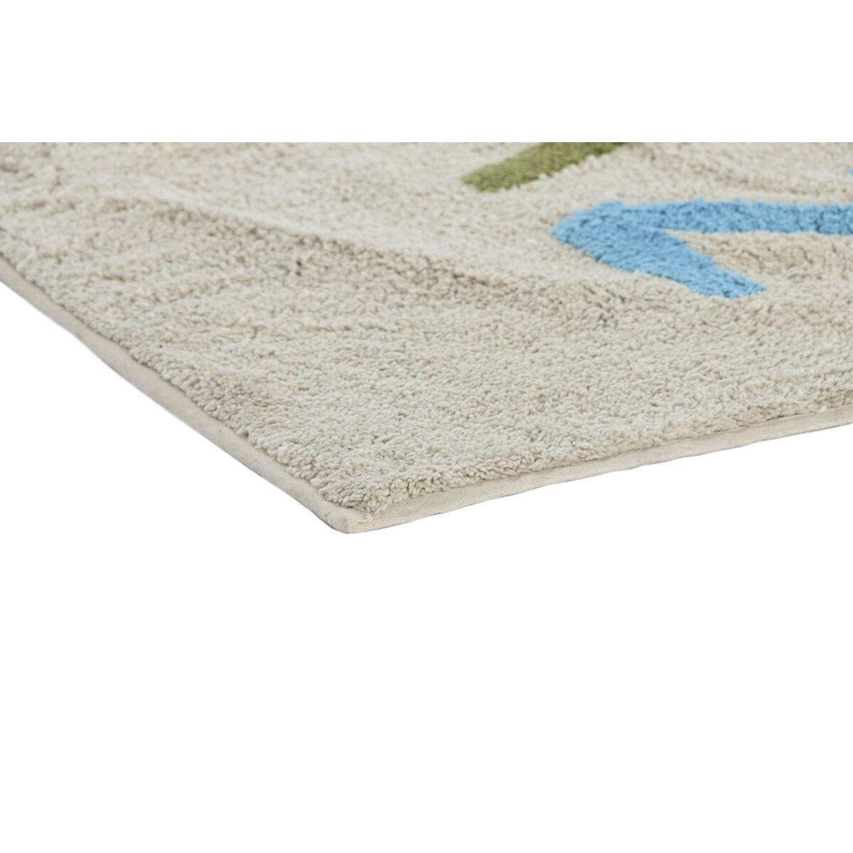 Alfombra Home ESPRIT Blanco Multicolor Infantil 100 x 150 x 1,5 cm