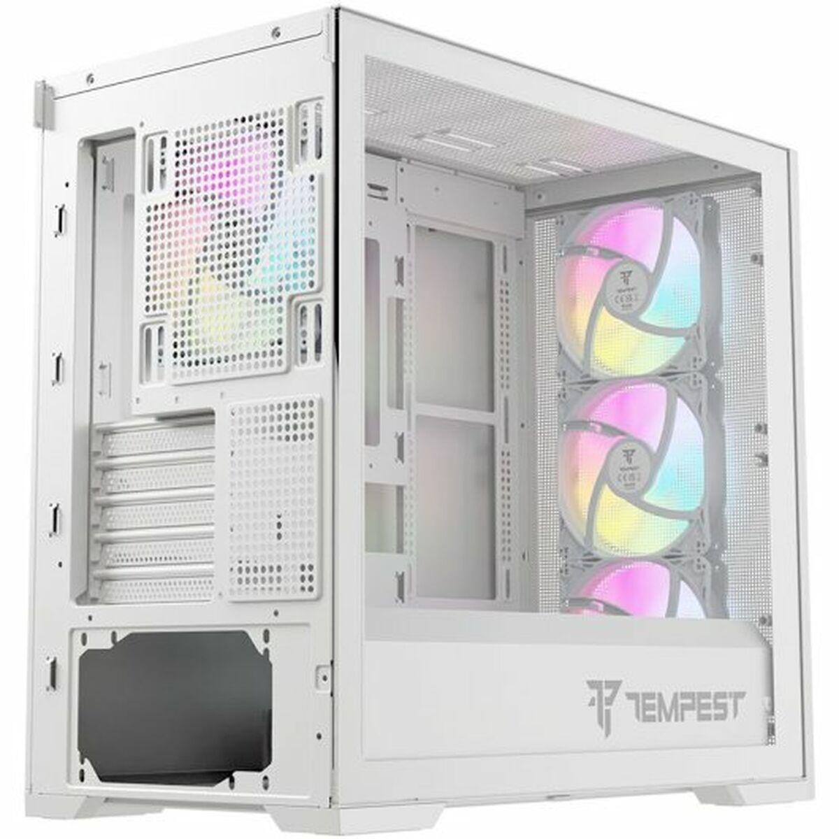 Caja Semitorre ATX Tempest Stronghold  Blanco