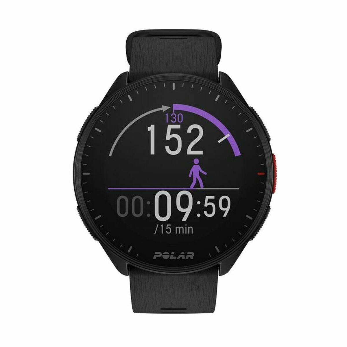 Smartwatch con Podómetro Polar Negro 1,2