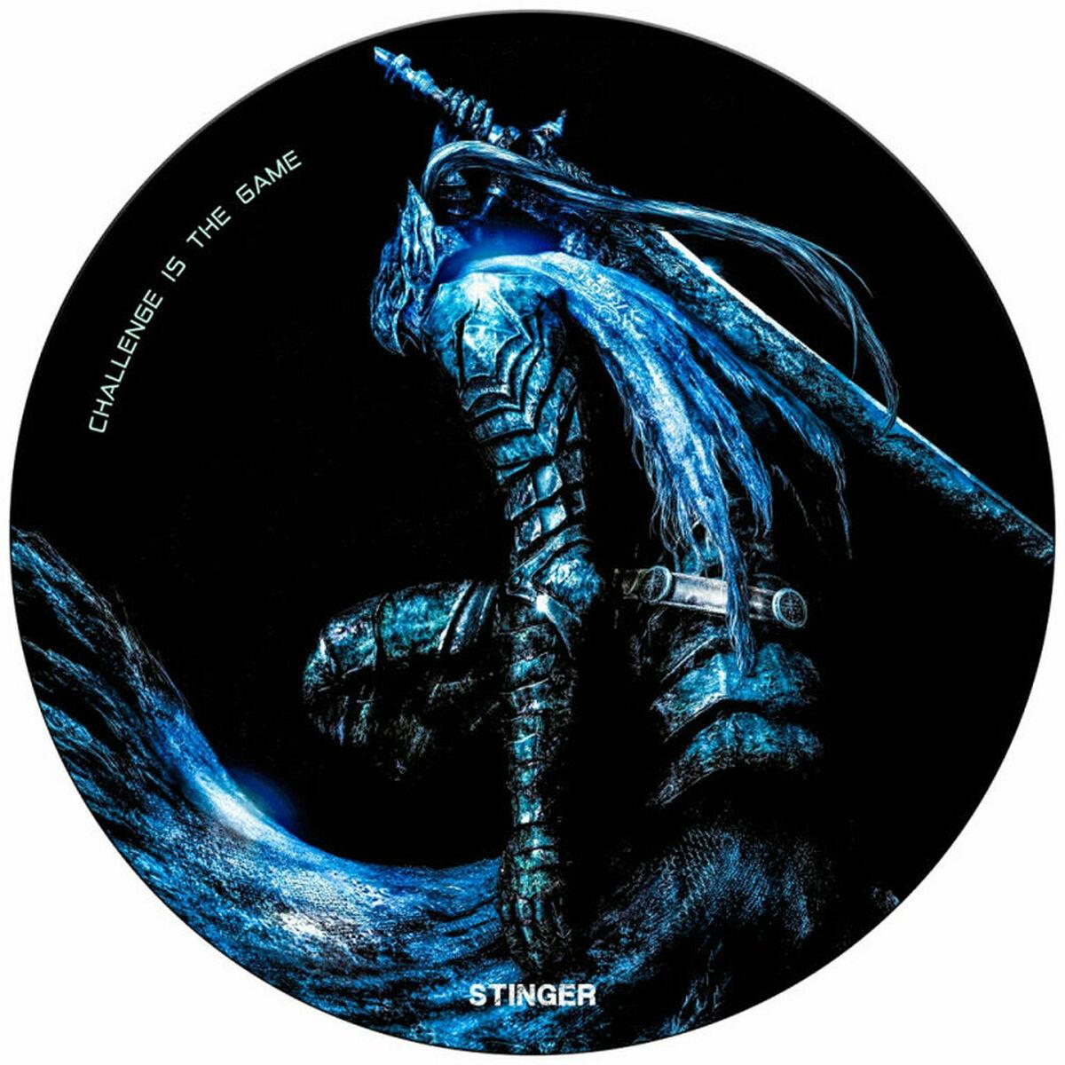Alfombra Gaming Woxter GM26-064 Azul Negro/Azul Tela Policarbonato