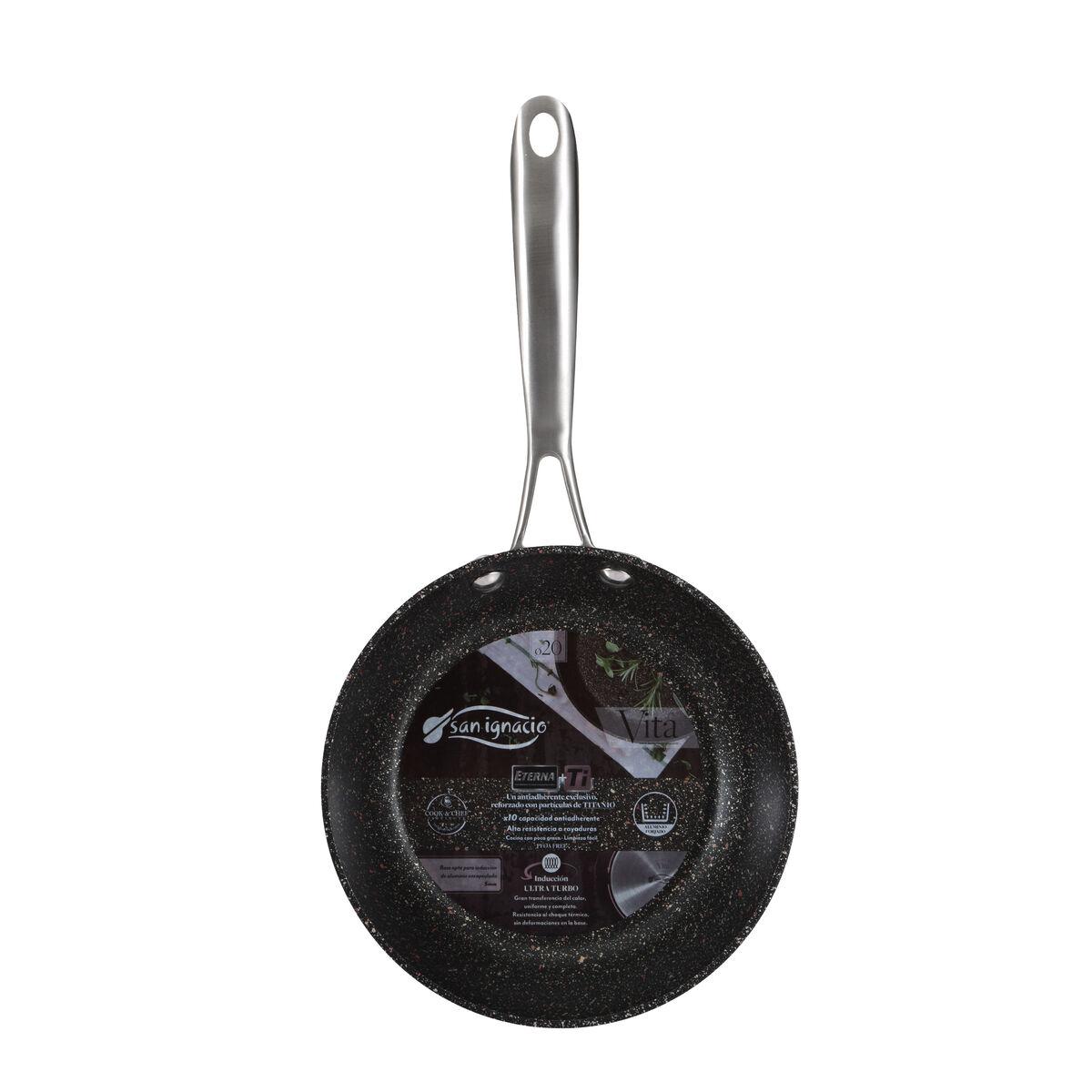 Sartén San Ignacio Aluminio Forjado Ø 20 cm Negro