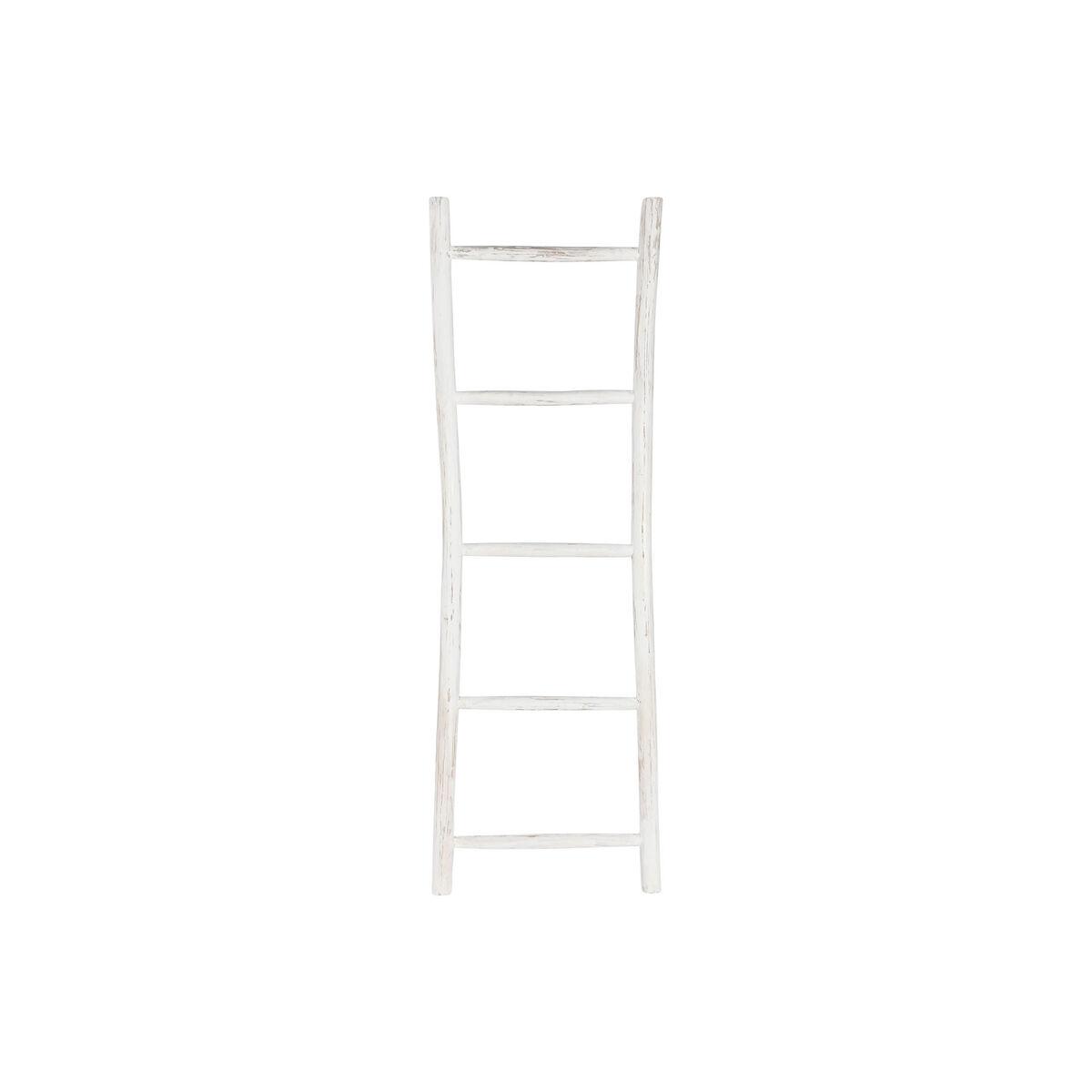 Toallero de Pie Home ESPRIT Blanco Teca 50 x 5 x 150 cm