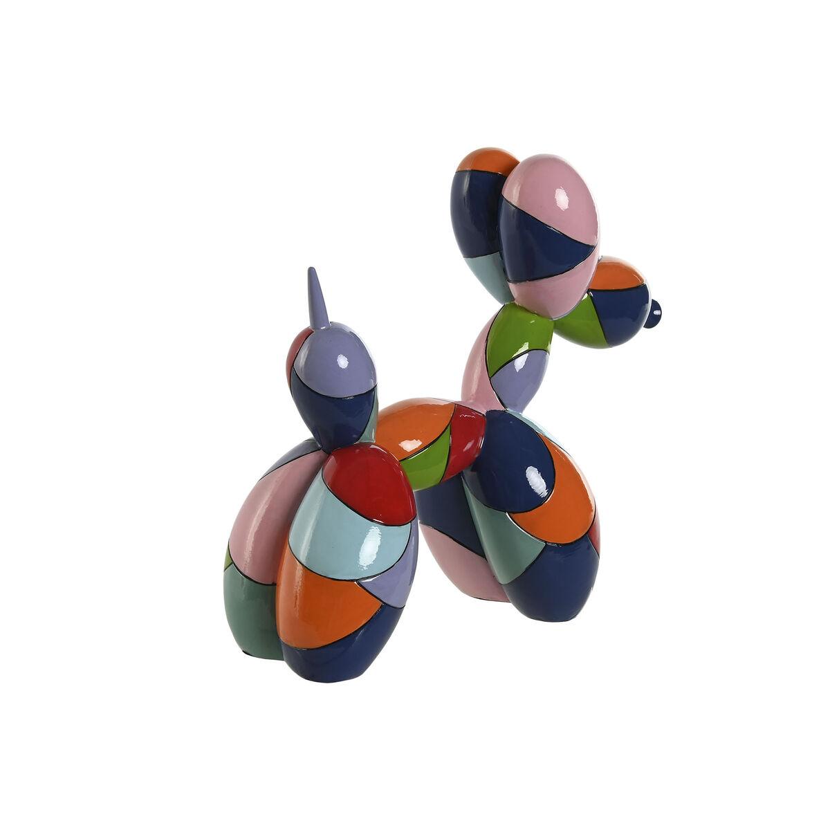 Figura Decorativa Home ESPRIT Multicolor Perro 31 x 12 x 27 cm