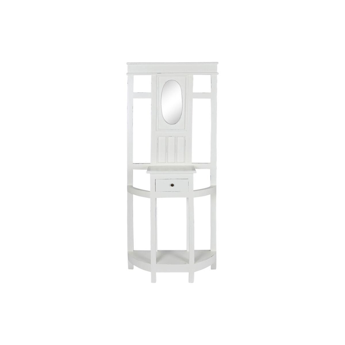 Recibidor Home ESPRIT Blanco 75 x 31 x 180 cm 77 x 31 x 180 cm