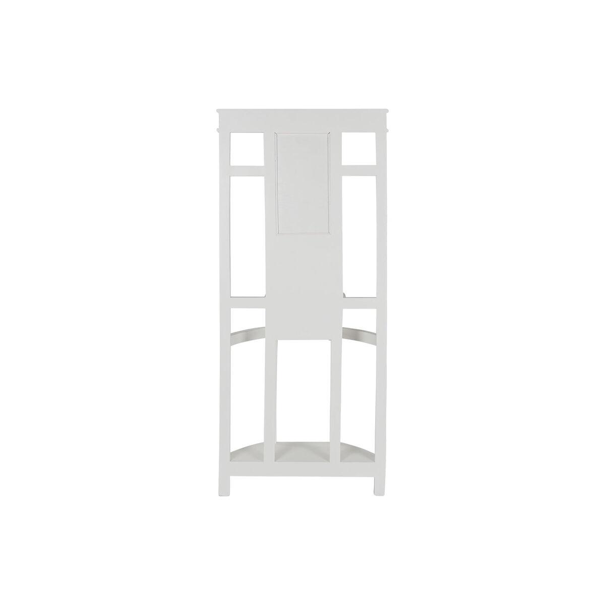 Recibidor Home ESPRIT Blanco Madera 75 x 31 x 180 cm