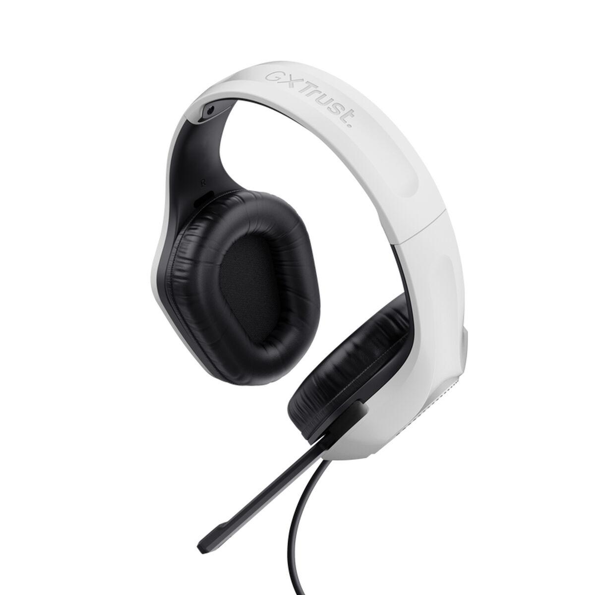 Auriculares con Micrófono Gaming Trust Blanco