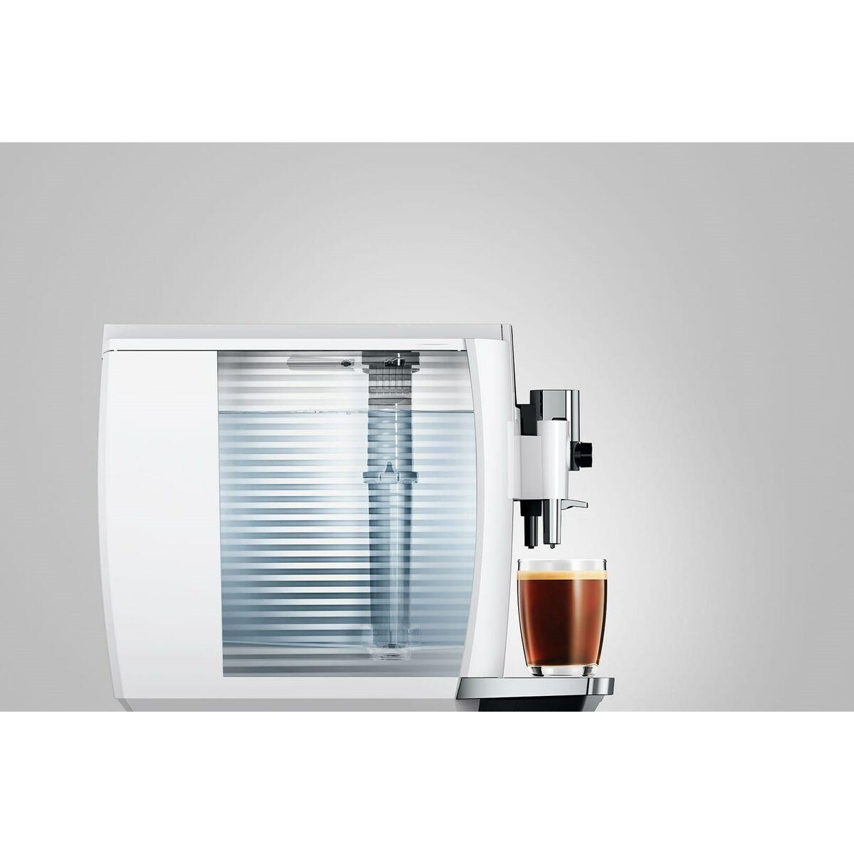 Cafetera Superautomática Jura E8 Piano White (EC) Blanco 1450 W 15 bar 1,9 L