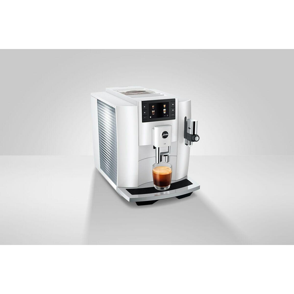 Cafetera Superautomática Jura E8 Piano White (EC) Blanco 1450 W 15 bar 1,9 L