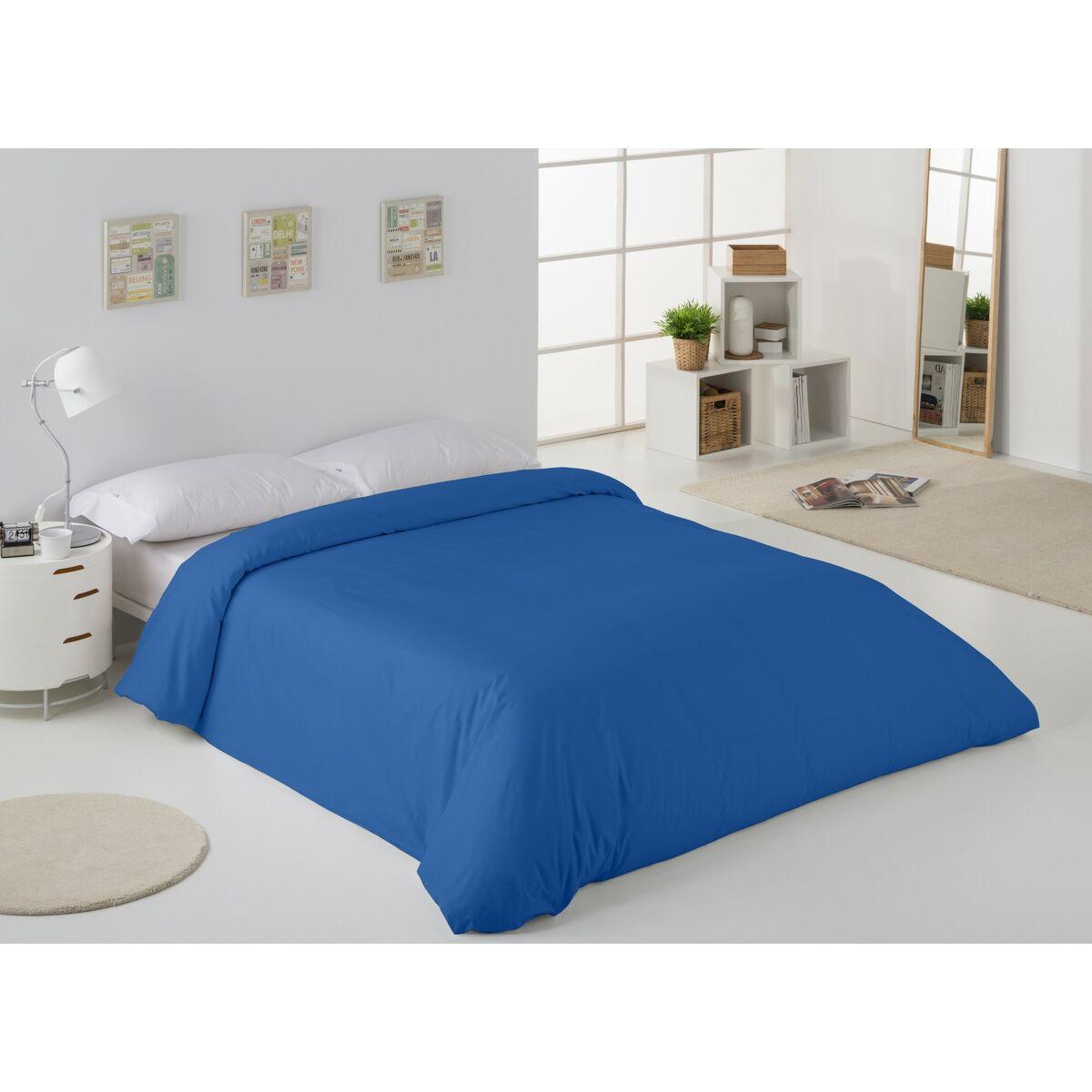 Funda Nórdica Alexandra House Living Azul 180 x 220 cm