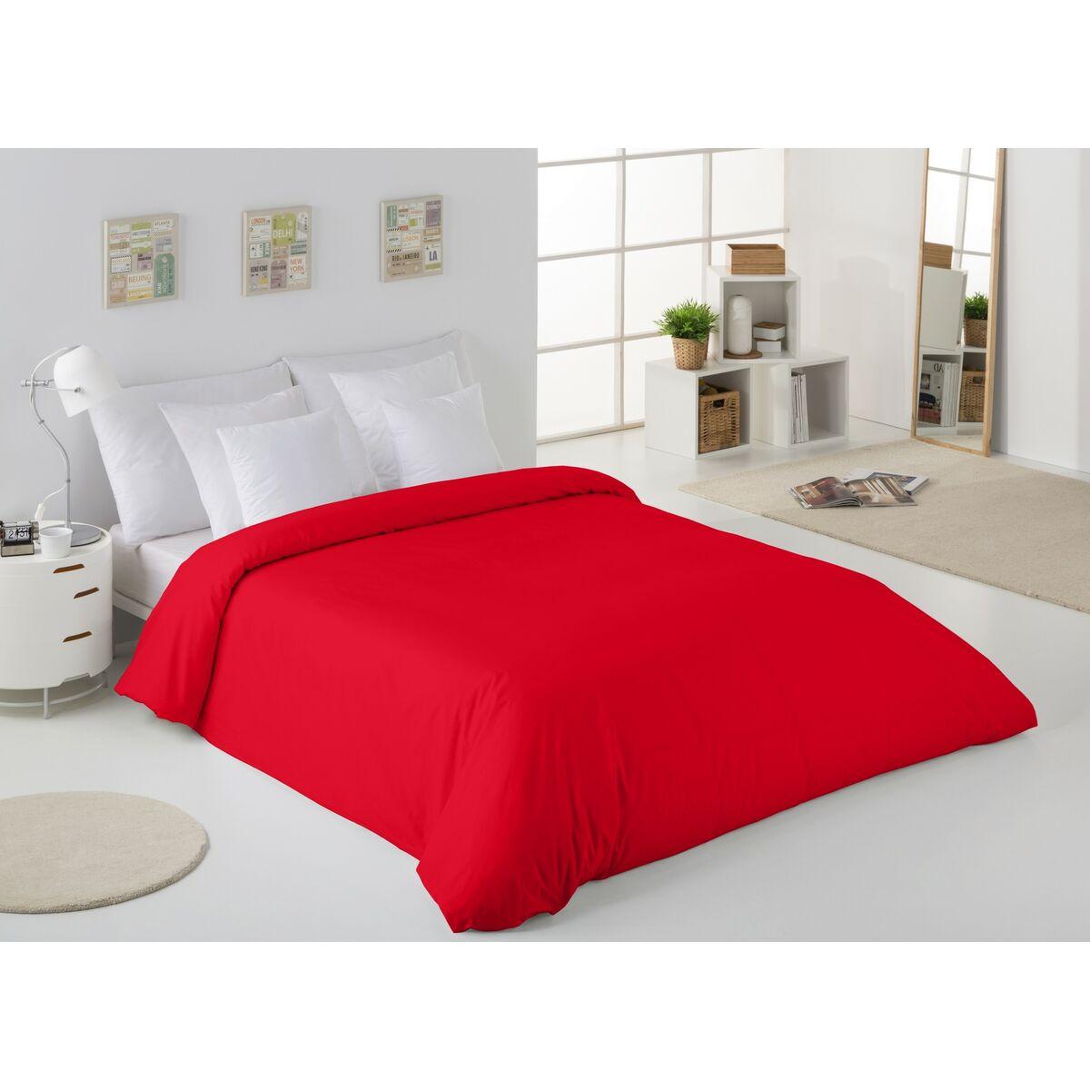 Funda Nórdica Alexandra House Living Rojo 180 x 220 cm